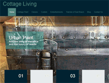 Tablet Screenshot of cottageliving-whiterock.com
